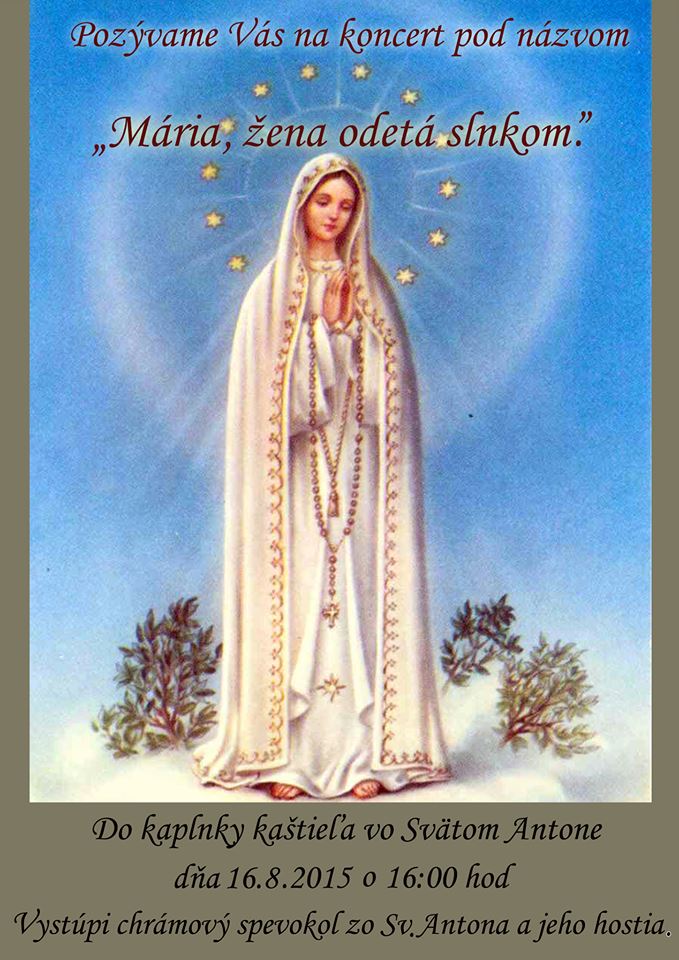 Mária, žena odetá slnkom