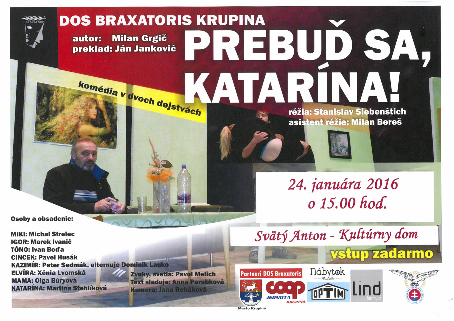 Prebuď sa, Katarína