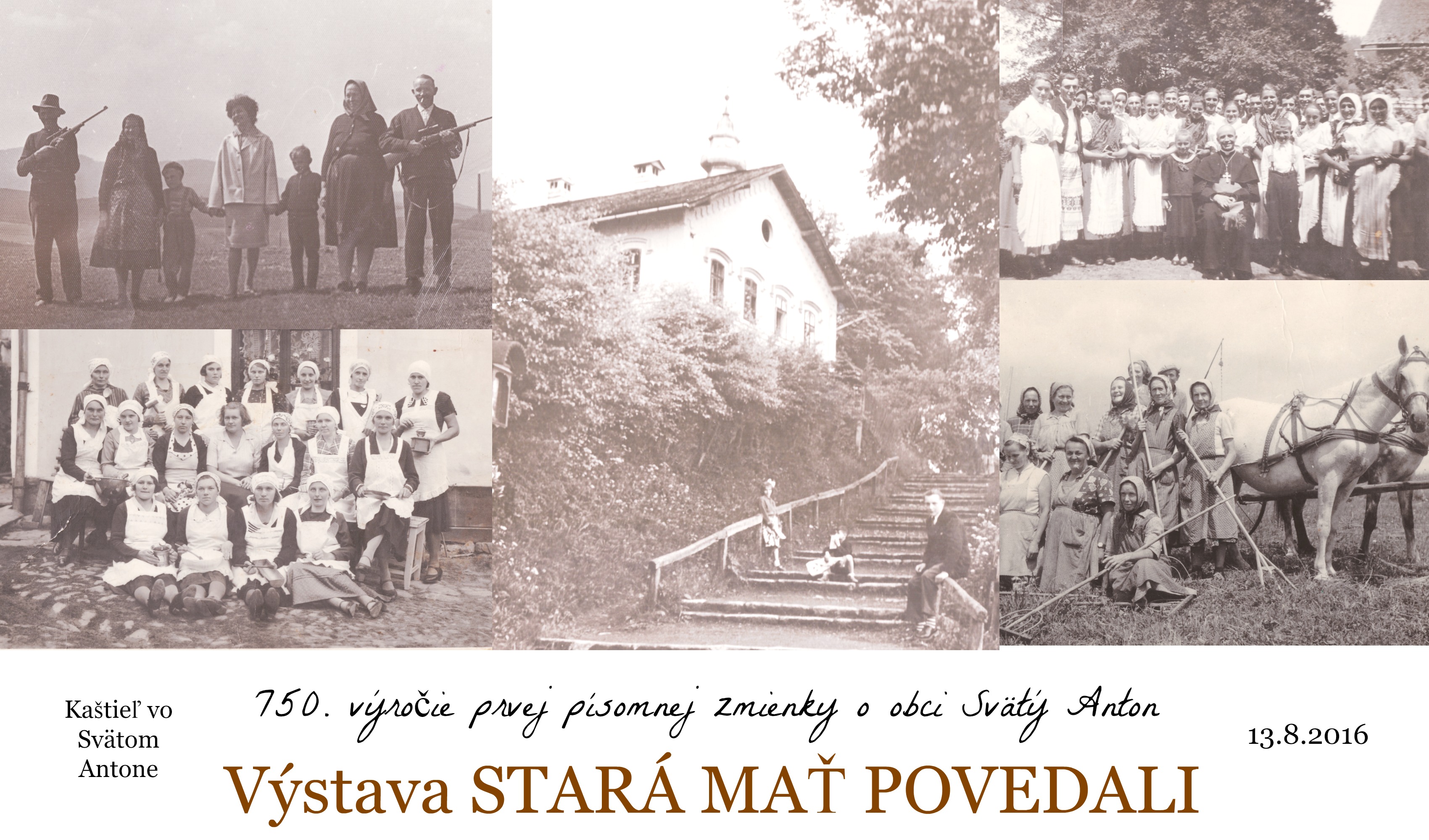 Výstava STARÁ MAŤ POVEDALI