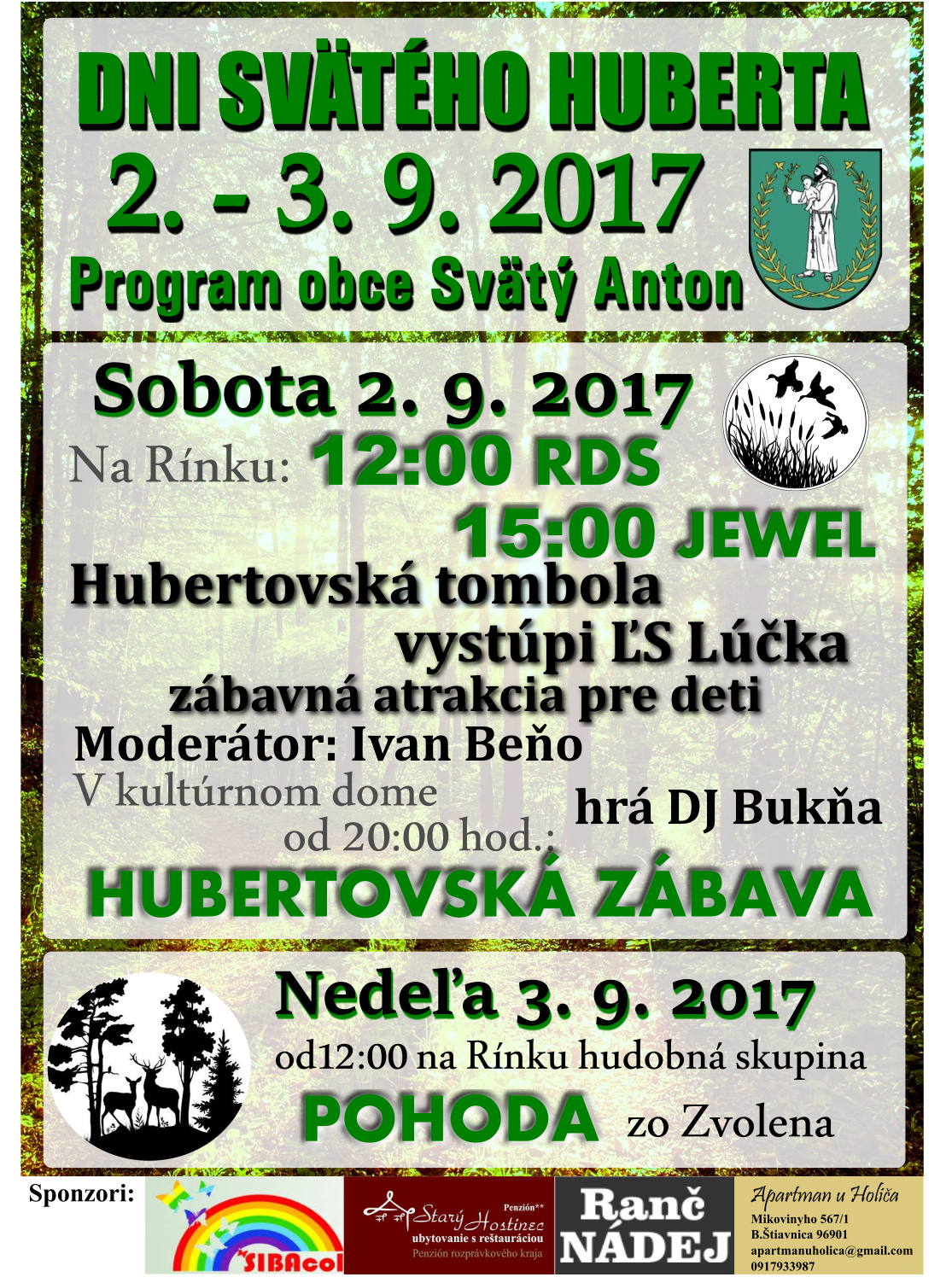 DNI SVÄTÉHO HUBERTA