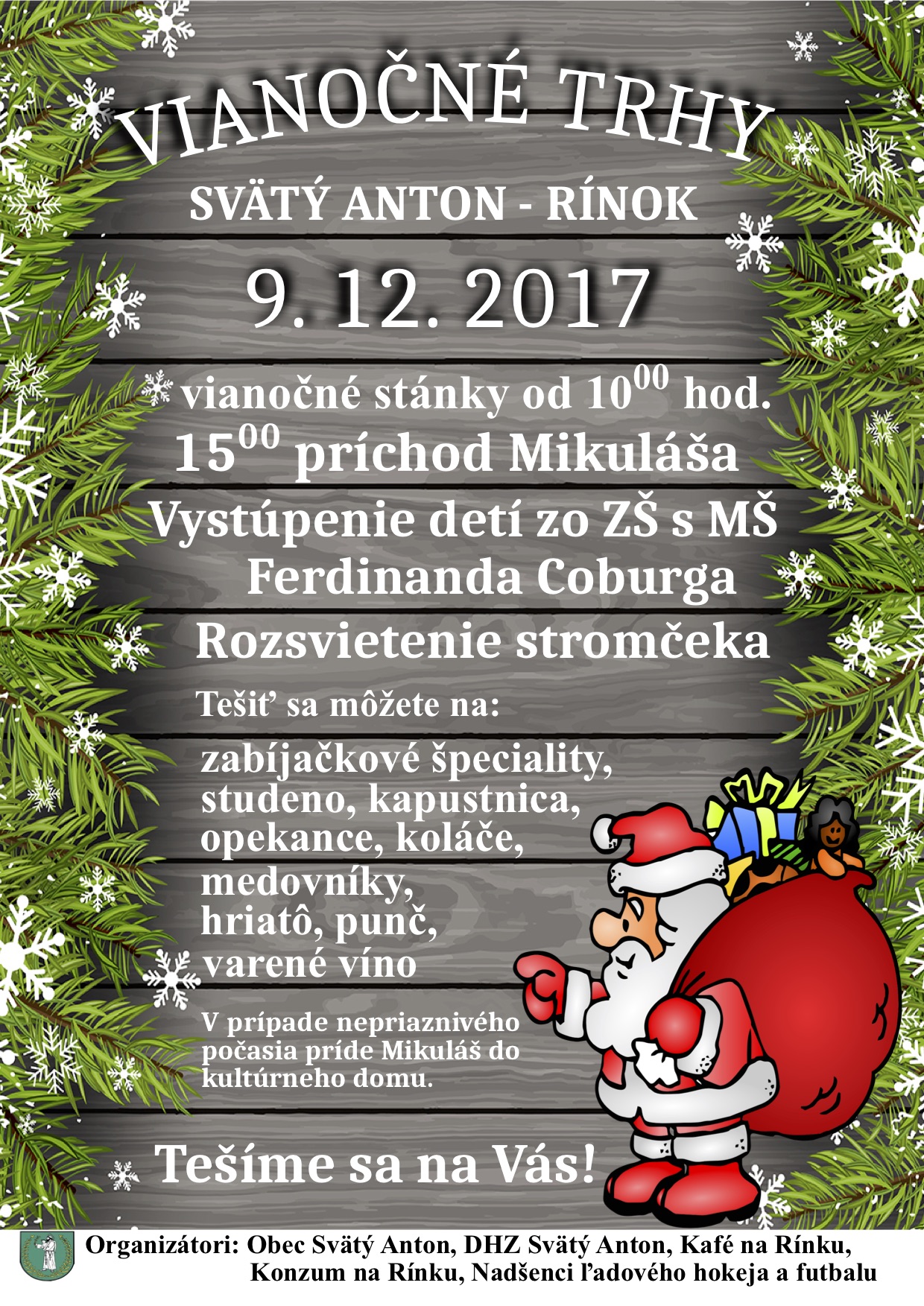 Vianočné trhy 2017