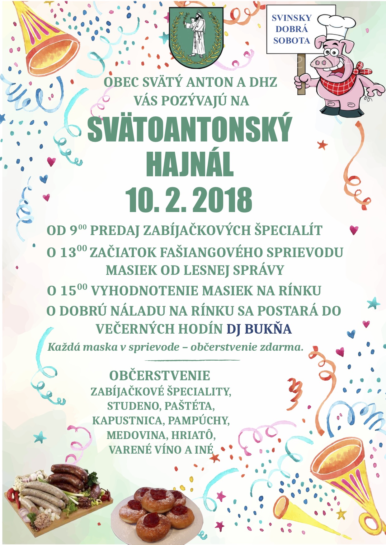 Svätoantonský hajnál 2018