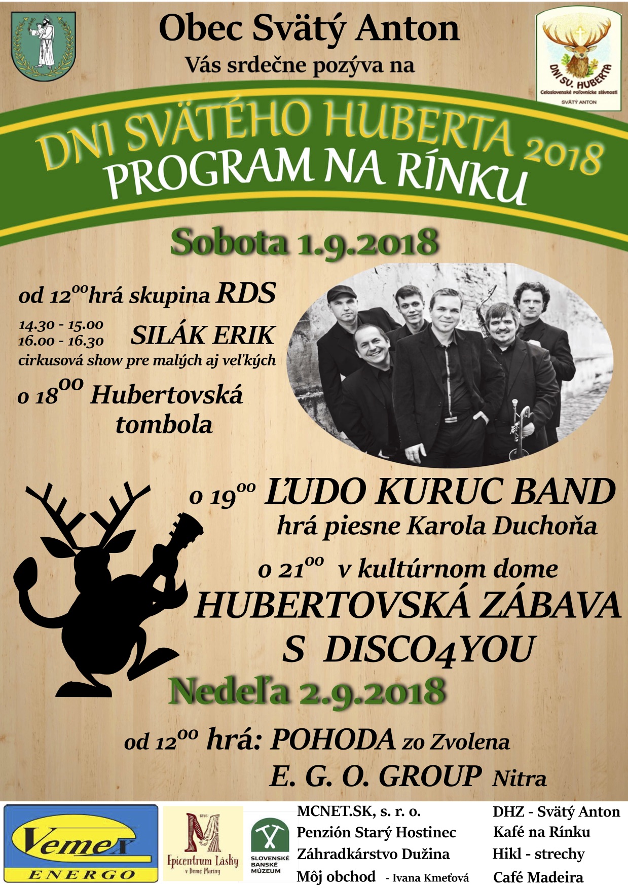 Dni svätého Huberta 2018