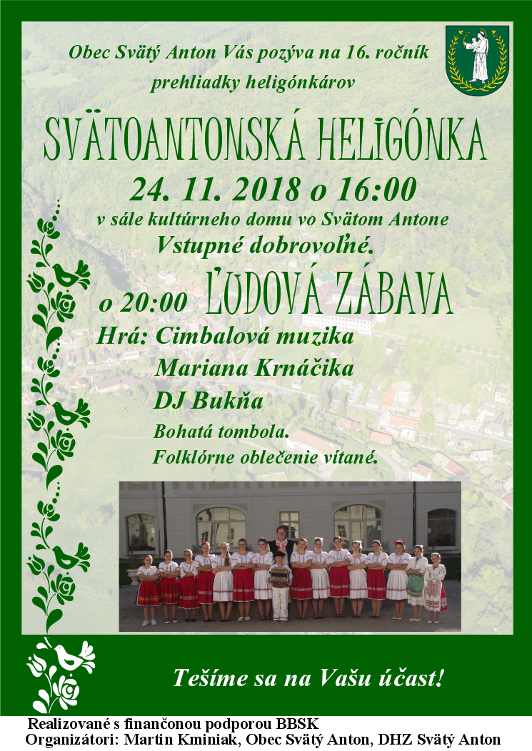 Svätoantonská Heligónka 2018