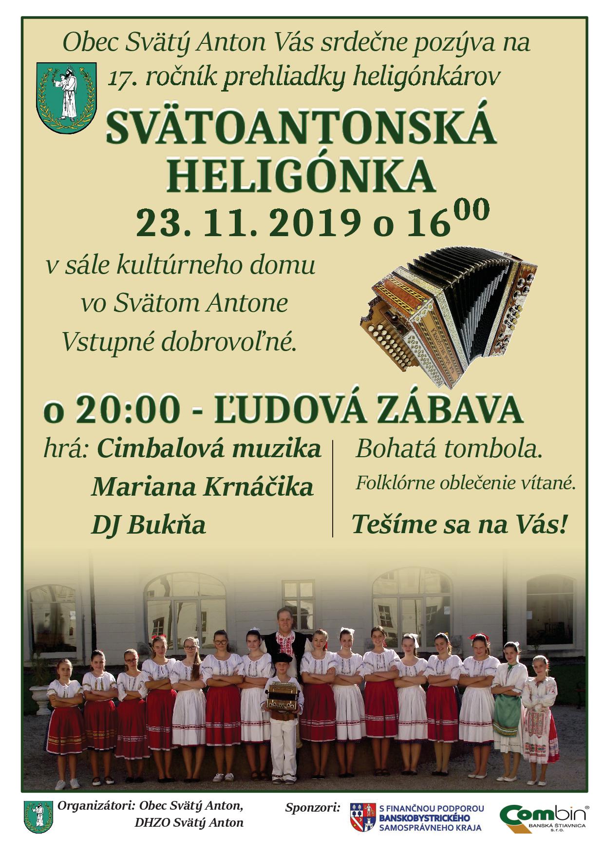 Svätoantonská Heligónka 2019